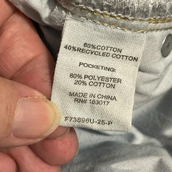 Princess Polly Womens Jeans Size 4 Blue High Rise Boot Flare Leg Zip Fly Denim - Picture 7 of 15